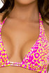 Luli Fama Wild Sweetheart TRIANGLE HALTER TOP